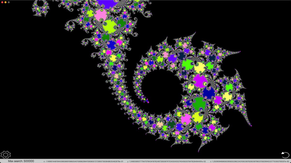 Beauty at 500,000 iterations